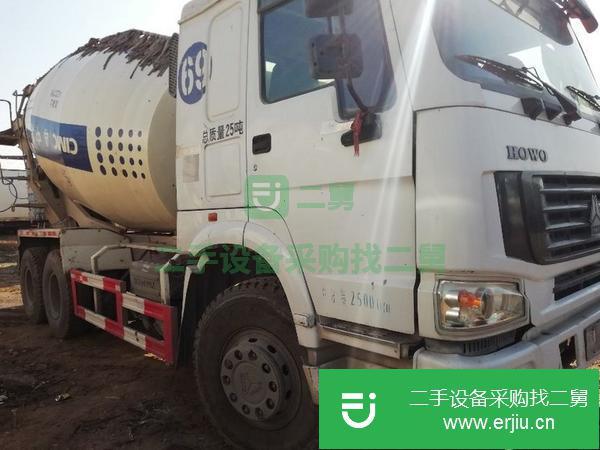 山西出售二手豪沃攪拌車
