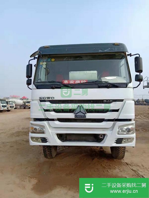 山東出售二手豪沃攪拌車