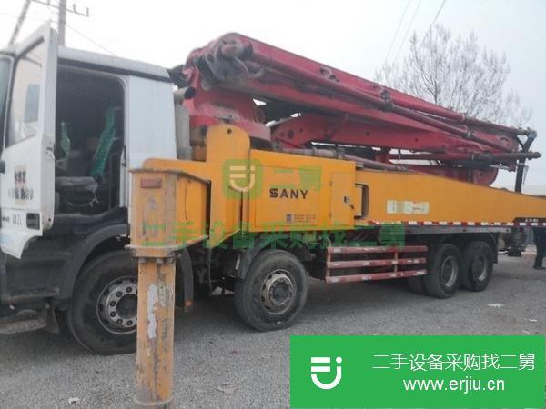 山東出售二手52米泵車,手續齊全