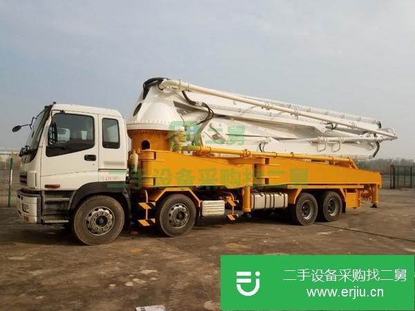 山東出售二手的混凝土泵車