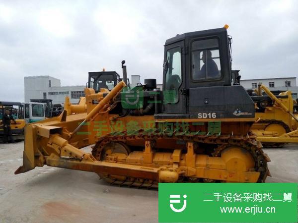 上海出售二手履帶式山推160干地濕地型推土機