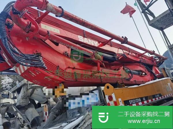 北京出售二手46米泵車