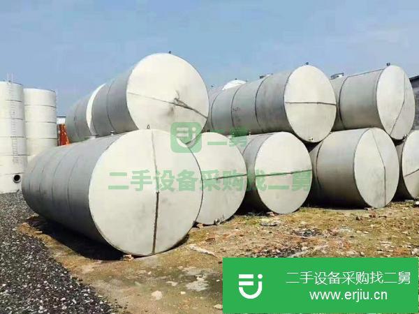 山東出售二手不銹鋼儲罐