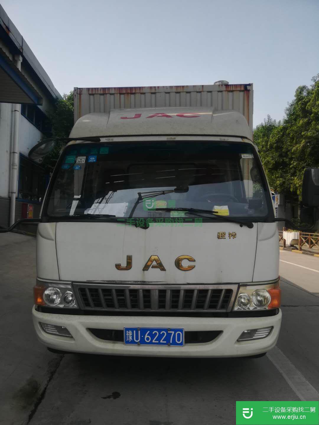 河南出售二手江淮駿鈴廂式貨車