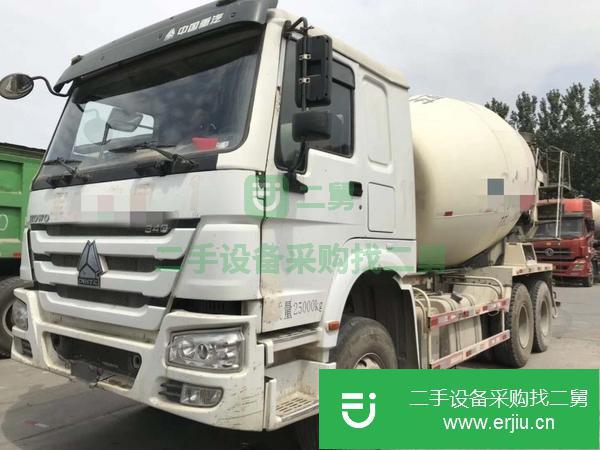 云南出售轉讓二手14方豪沃攪拌車