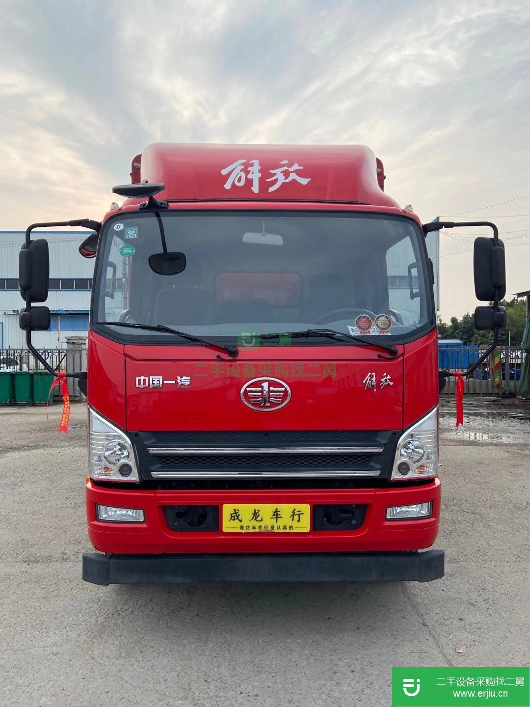 山東出售二手一汽解放輕卡高欄載貨車