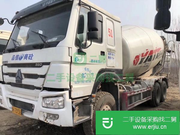 安徽出售轉讓二手豪沃混凝土攪拌車