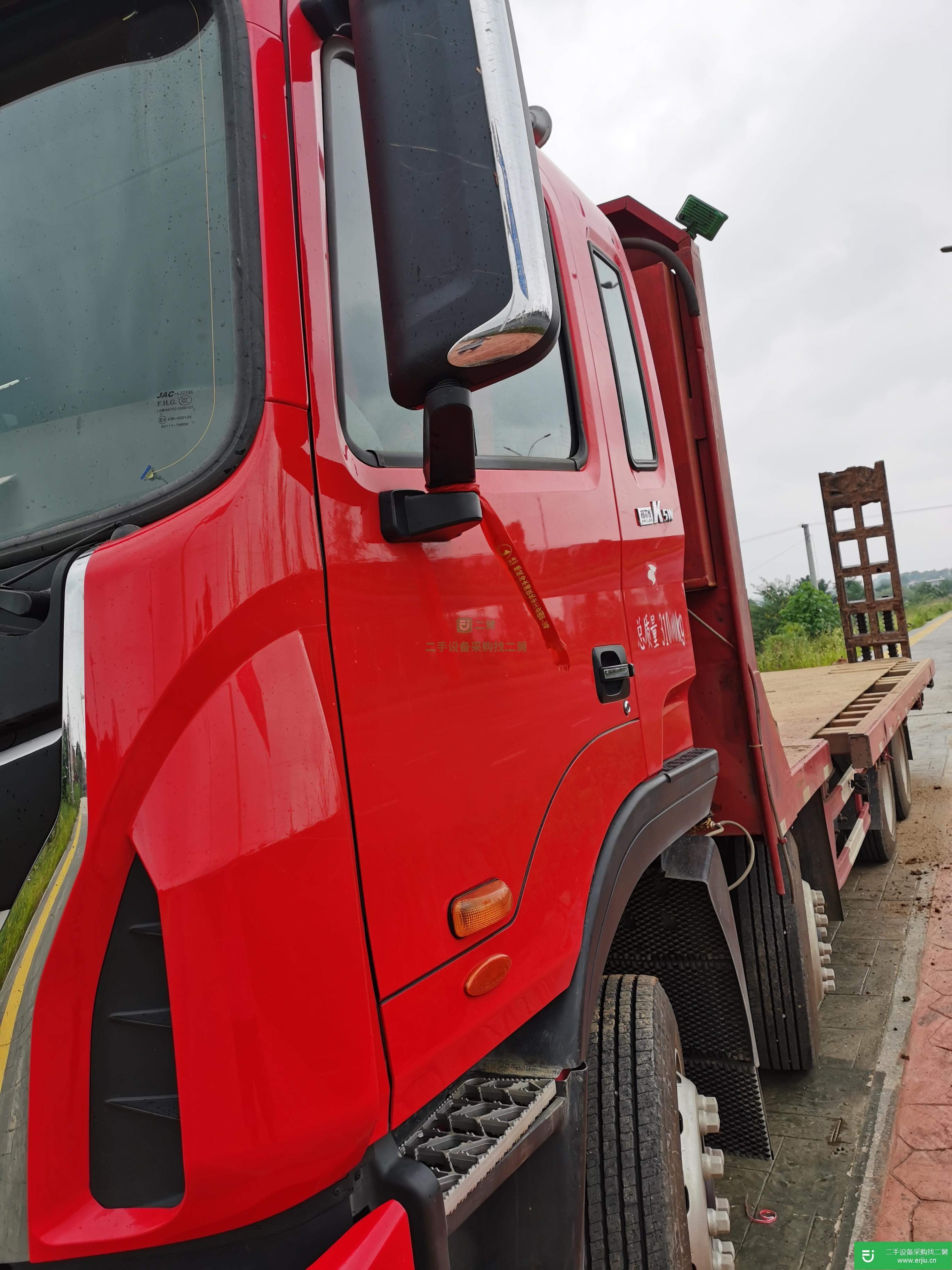 湖南出售二手江淮格爾發平板運輸車