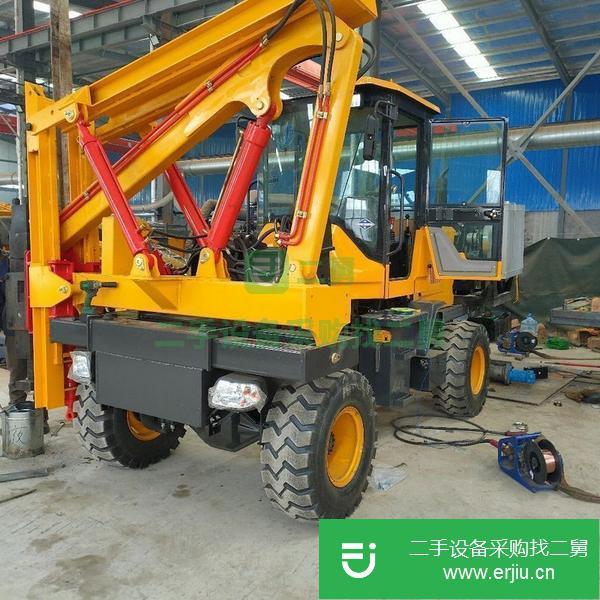 內蒙古出售二手全液壓履帶打樁機