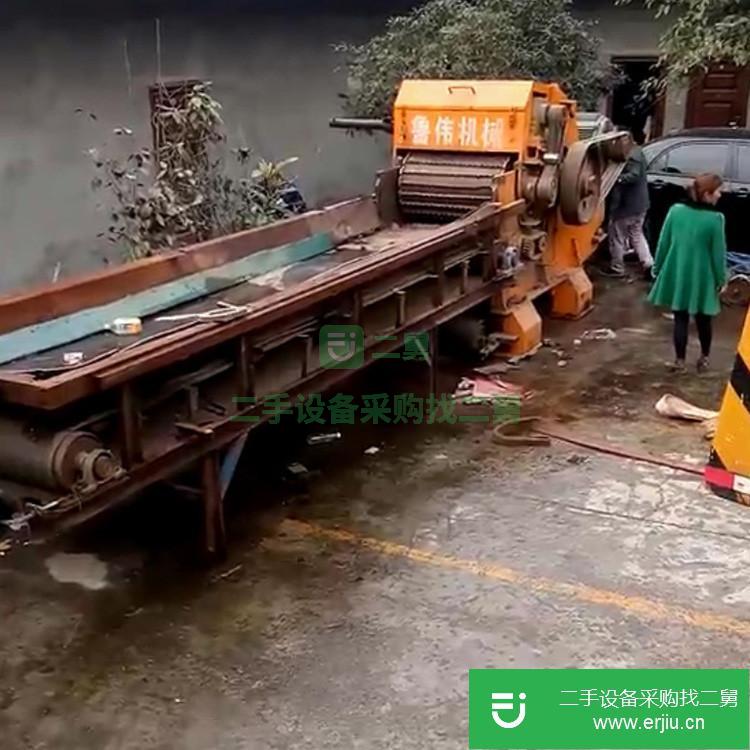 山東出售二手模板破碎機