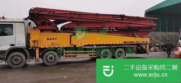 黑龍江出售二手三一重工56米泵車(chē)