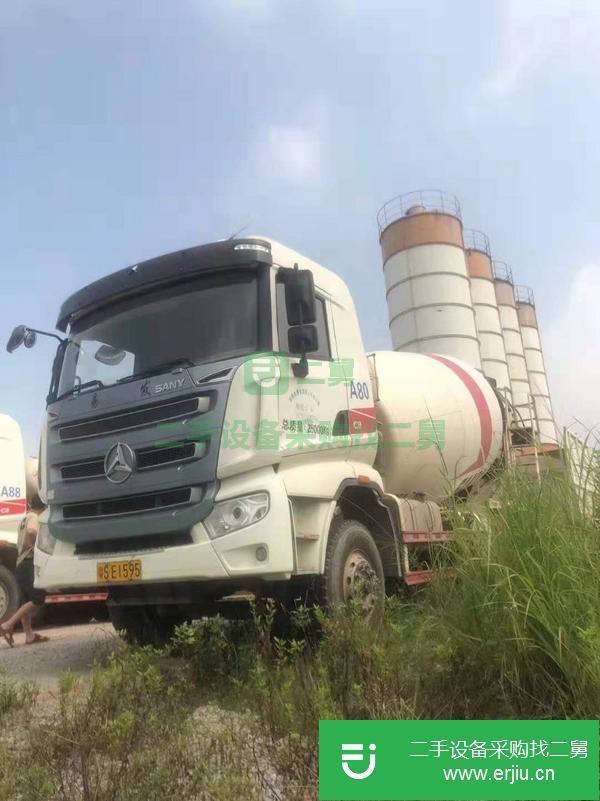 陜西出售轉讓二手三一攪拌車 國五12立方