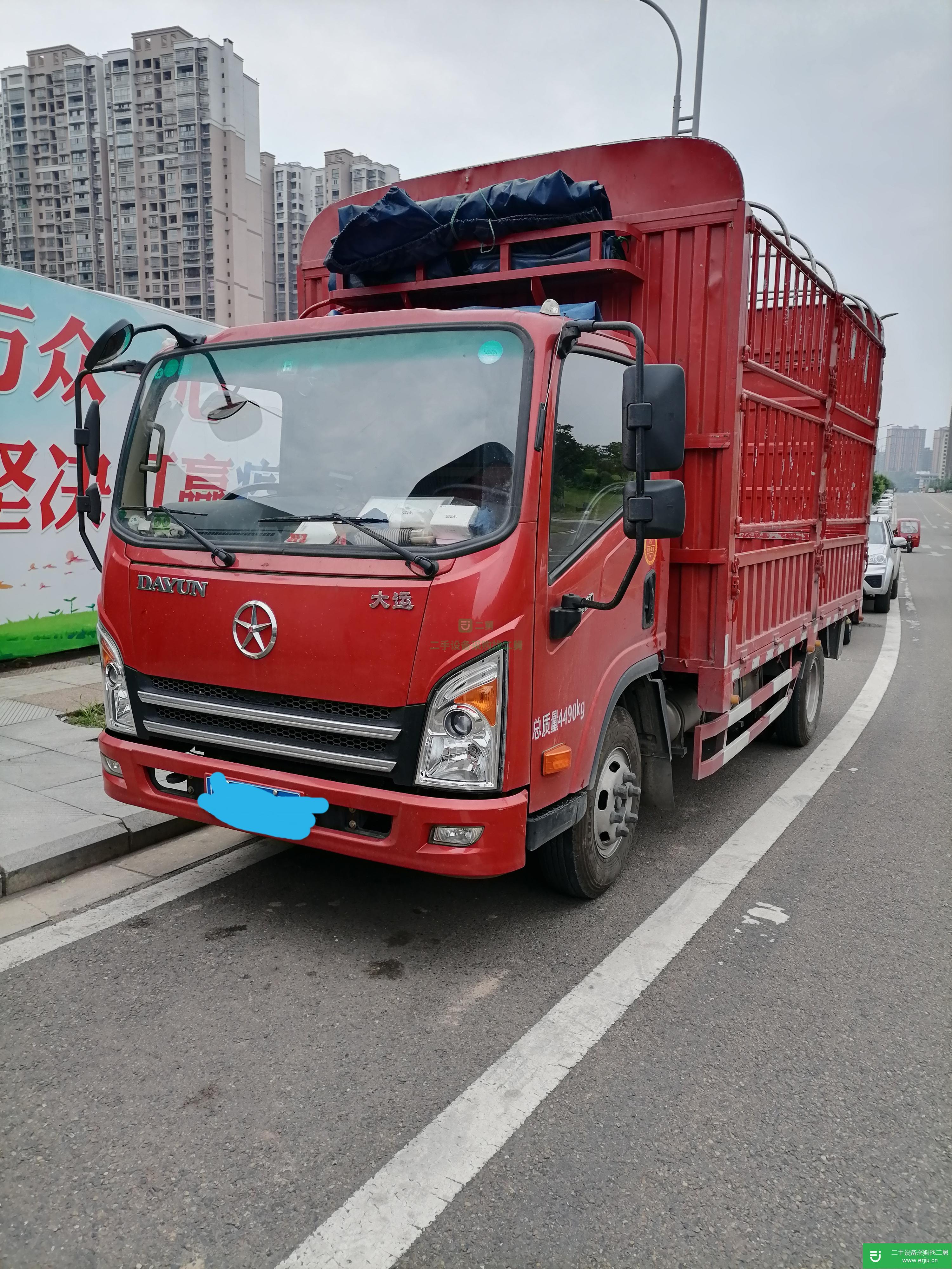 四川出售二手大運輕卡倉欄貨車
