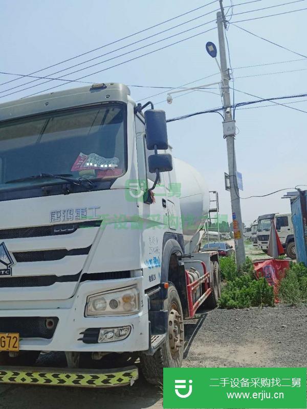 山東出售國五豪沃攪拌車 380馬力 后八輪 大14方