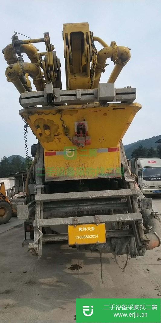 四川出售三民重科34米泵車  手續齊全帶保險