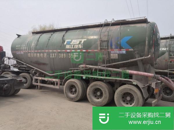 天津出售二手散裝水泥罐半掛車