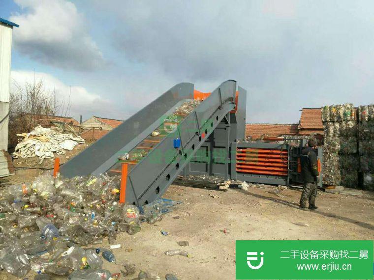 江蘇出售二手廢紙塑料瓶打包機(jī)