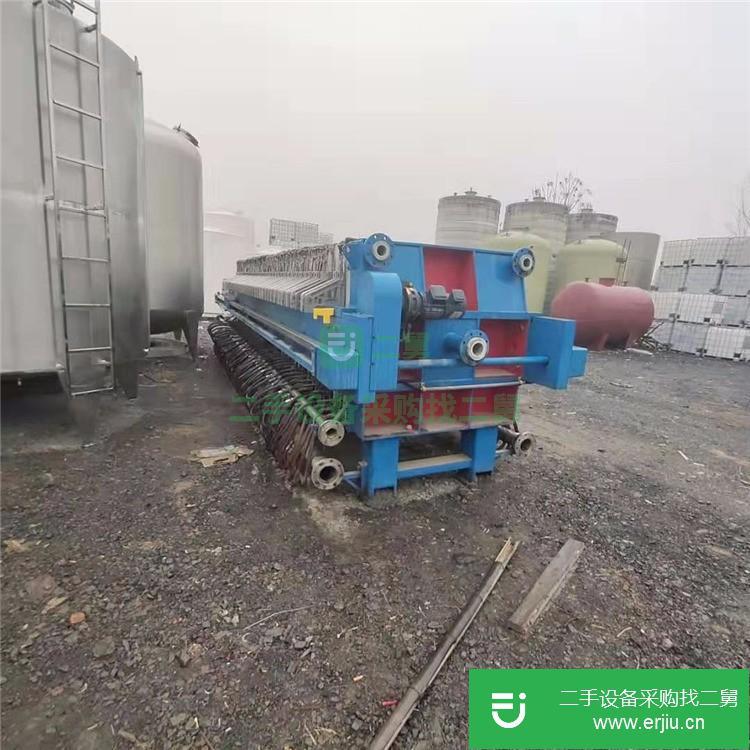 山東出售二手板框壓濾機