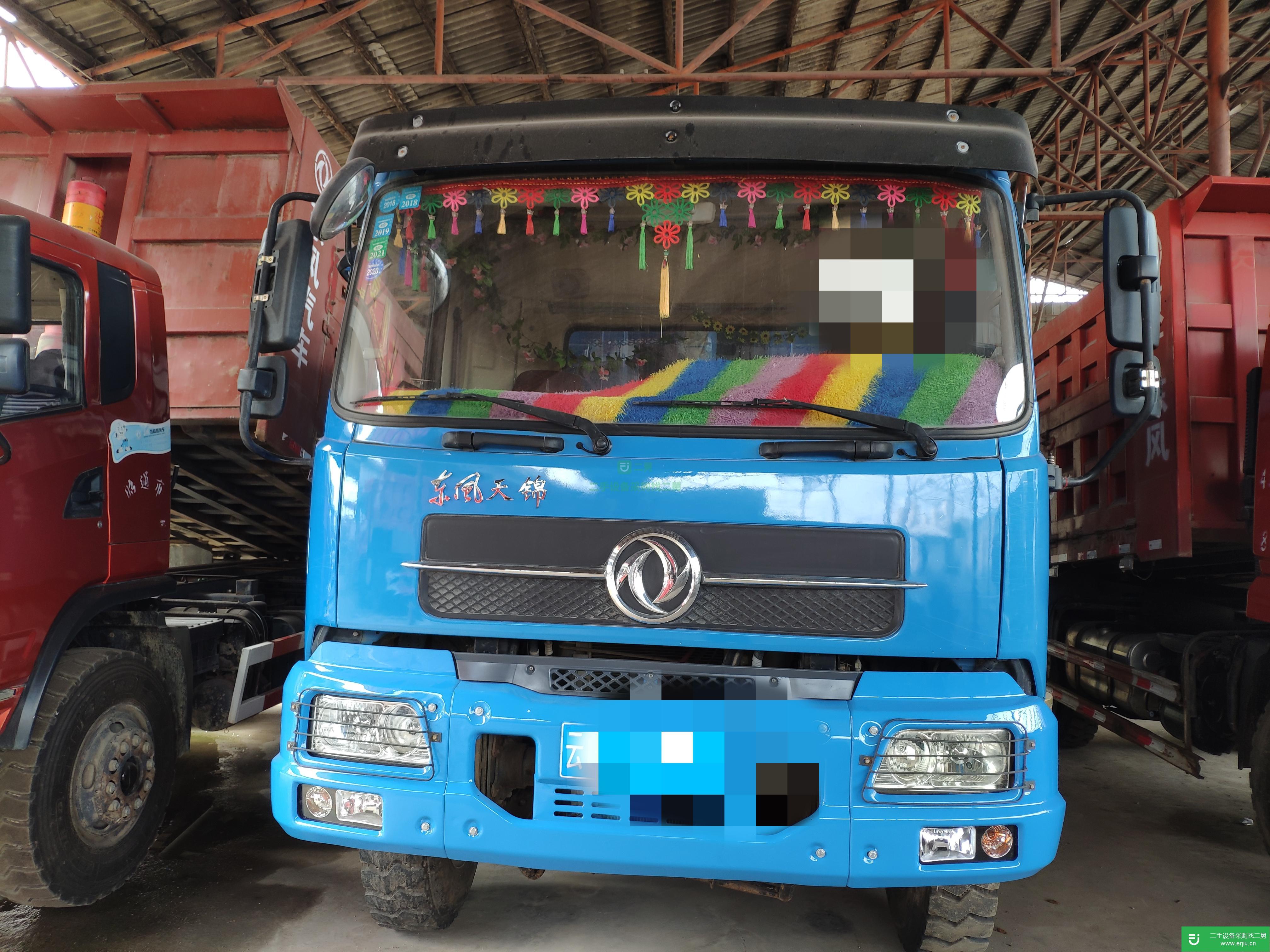 云南出售二手東風天錦自卸車