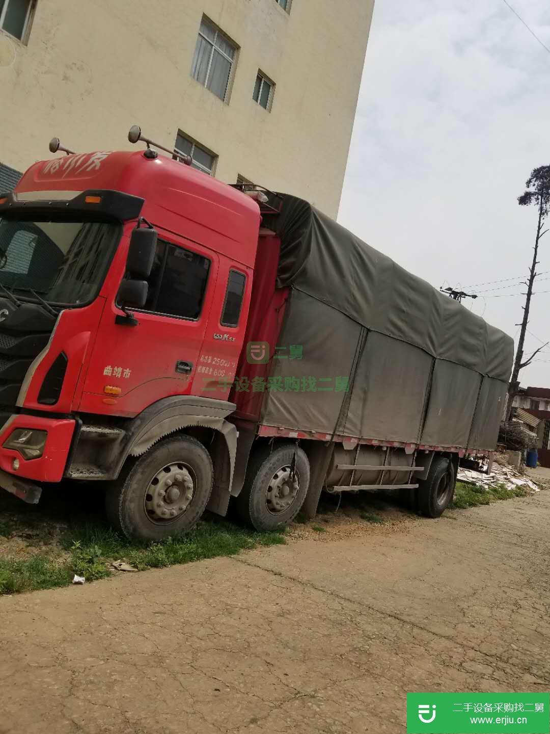 云南出售二手江淮格爾發高欄載貨車