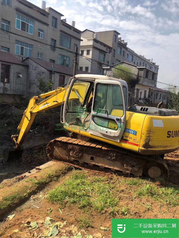 江西出售二手住友SH120-A3挖掘機