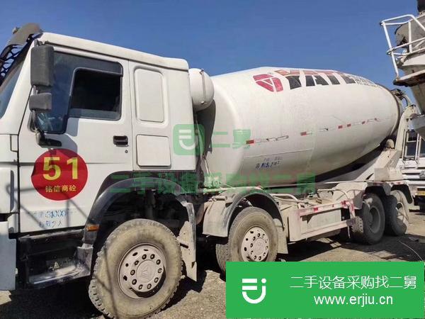 山東出售二手豪沃攪拌車