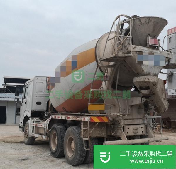 廣西出售二手重汽豪沃攪拌車 十方罐,包提