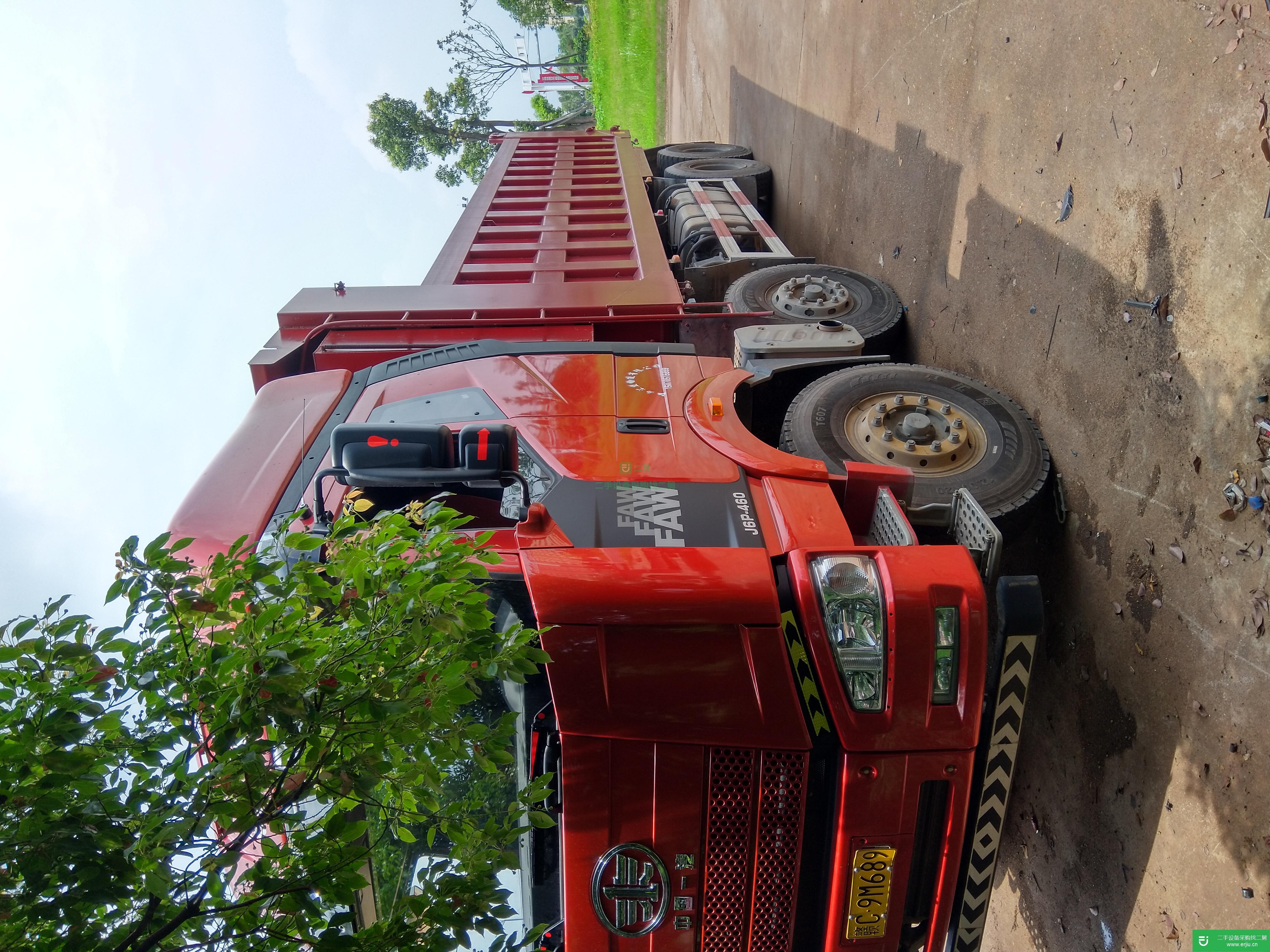 福建出售二手一汽解放自卸車