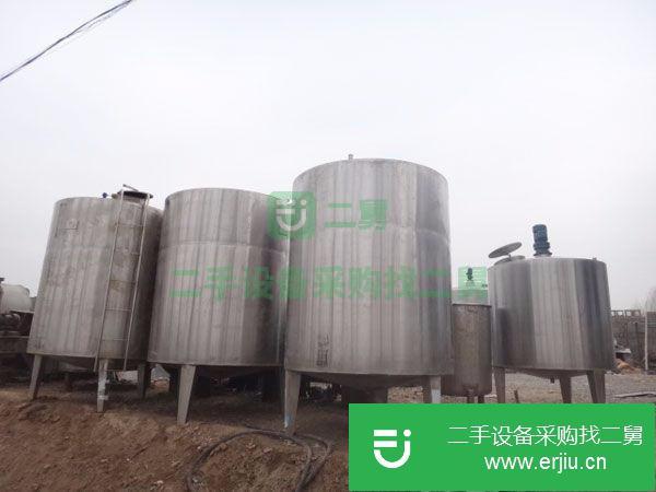 山東出售二手10噸不銹鋼罐
