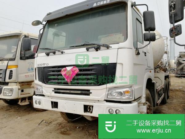 西藏出售二手豪沃攪拌車大12方