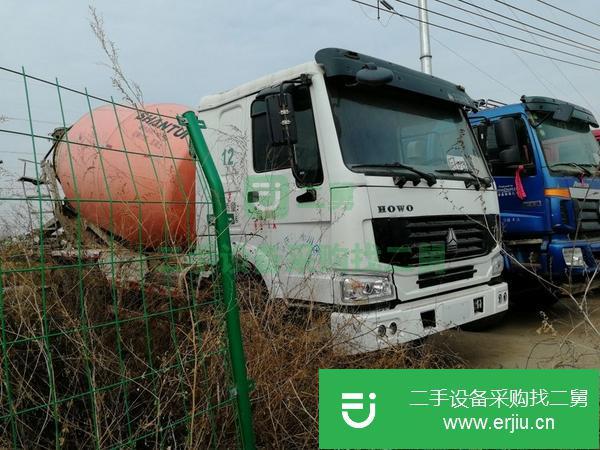 山東出售二手重汽豪沃國四攪拌車