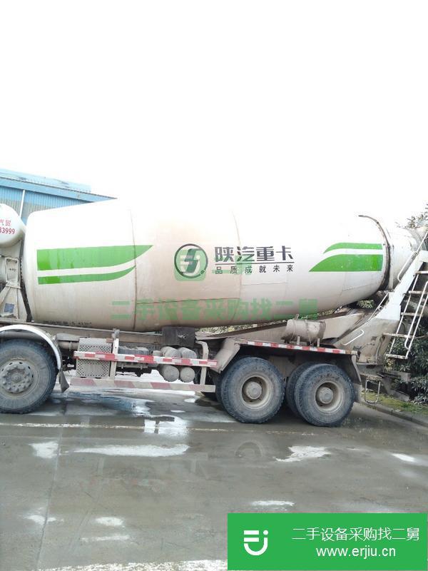 江蘇出售二手陜汽德龍攪拌車