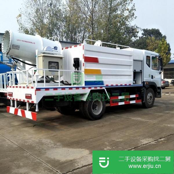 湖北出售二手東風多利卡12方灑水車