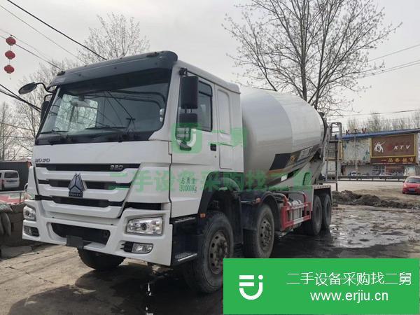 青海出售二手豪沃混凝土攪拌車