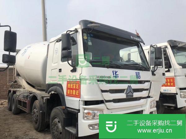 河北出售二手國四豪沃攪拌車