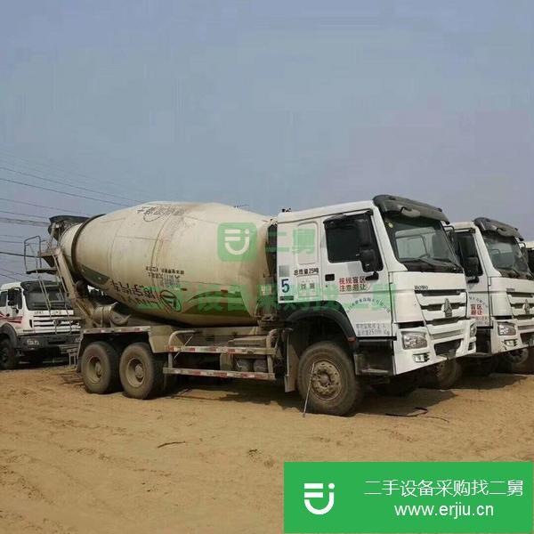陜西出售二手豪沃大14方混凝土攪拌車