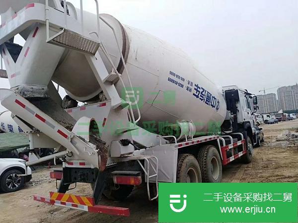 山東出售轉讓國五豪沃攪拌車 380馬力大14方