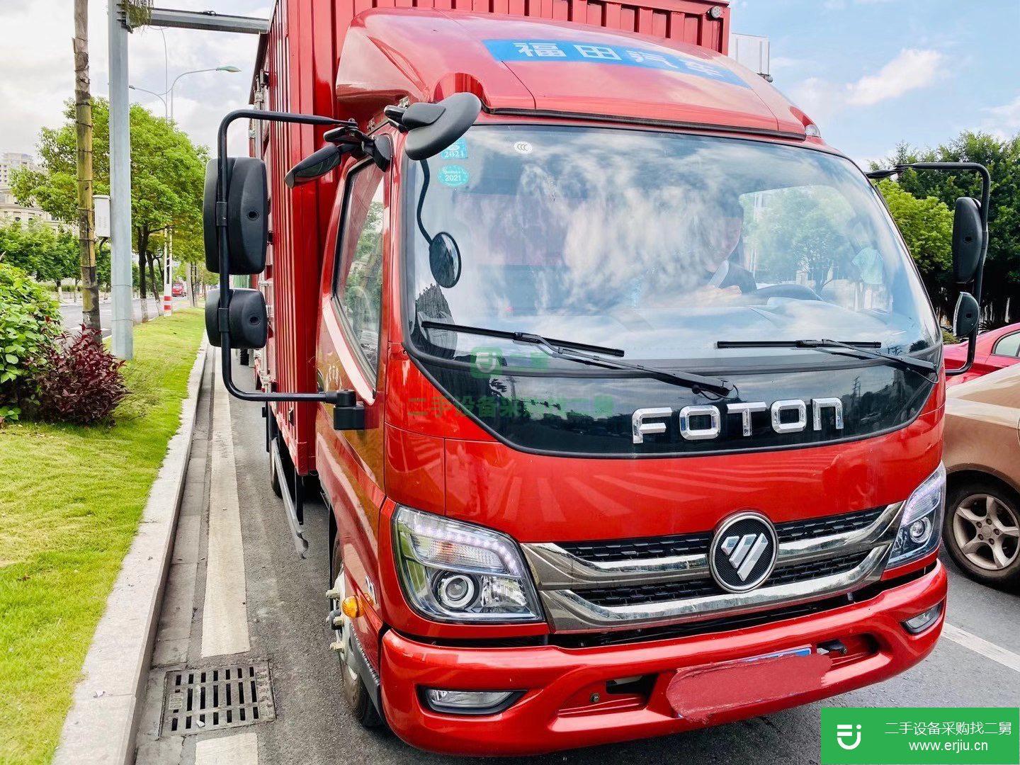 浙江出售二手福田奧鈴箱式貨車
