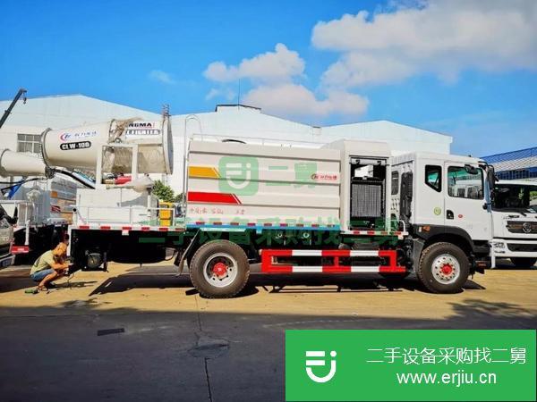 湖北出售二手東風多利卡12方灑水車
