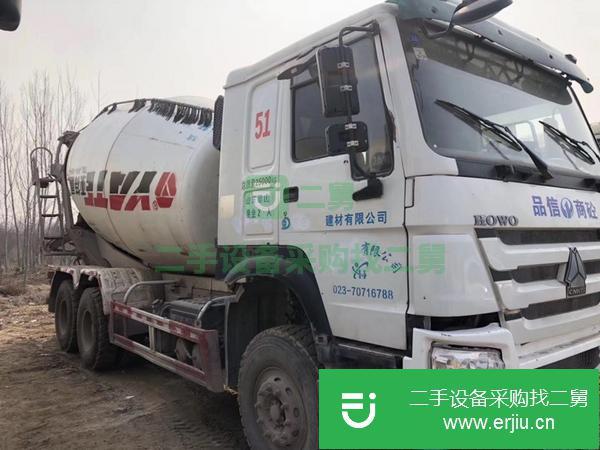 安徽出售轉讓二手豪沃混凝土攪拌車