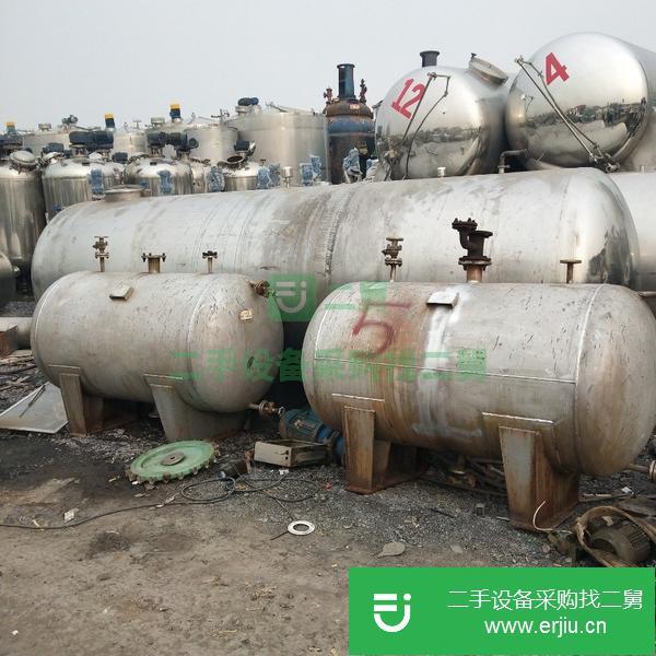 重慶出售二手不銹鋼儲罐