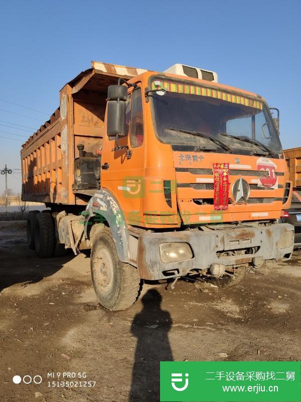 山西出售二手北奔后八輪自卸車