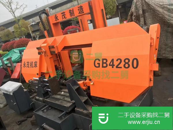 江蘇出售二手永茂GB4280龍門鋸床