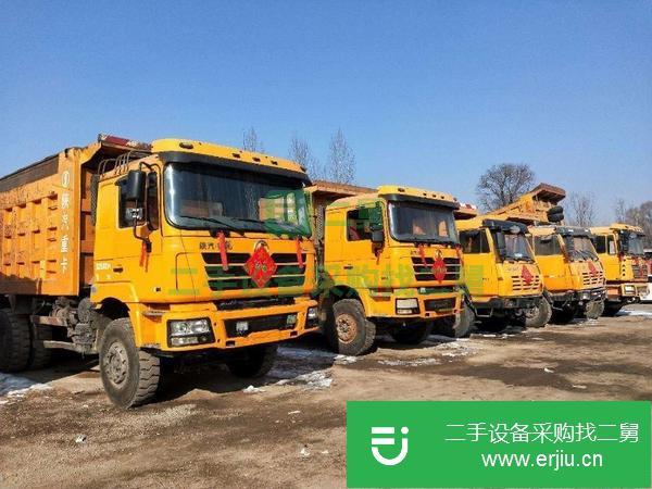 河北出售二手陜汽德龍后八輪自卸車