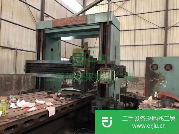山東出售二手青鍛2x8米加重型龍門刨銑床