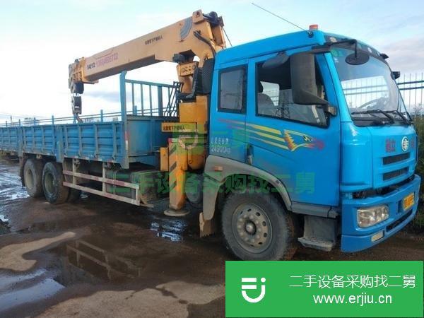 黑龍江出售二手后八12噸吊車