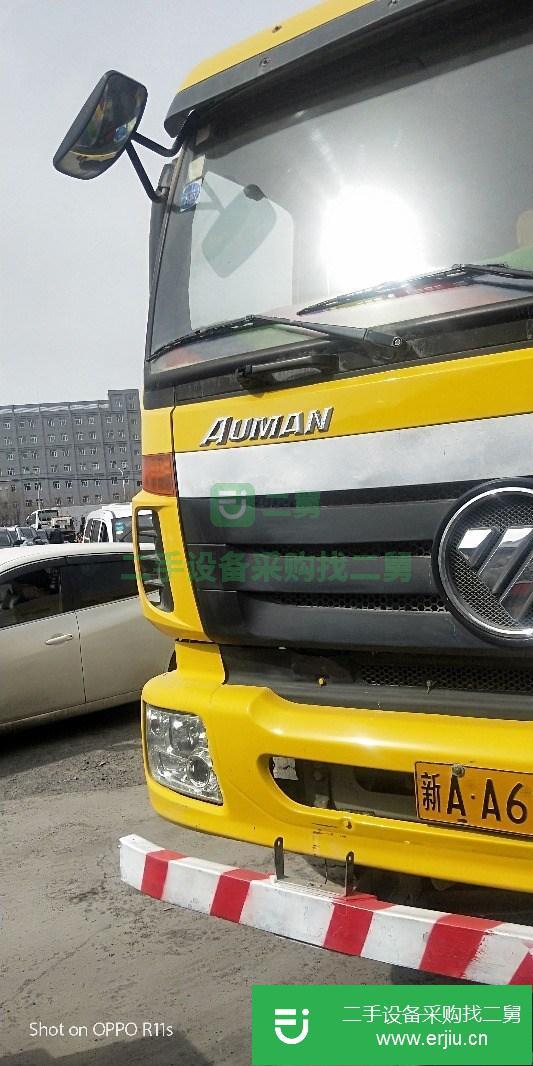 新疆出售二手歐曼國四雙橋自卸車