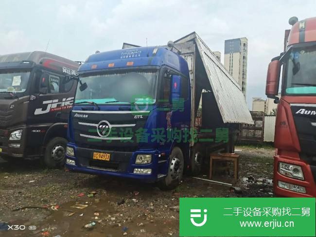 江西出售二手福田歐曼廂式貨車