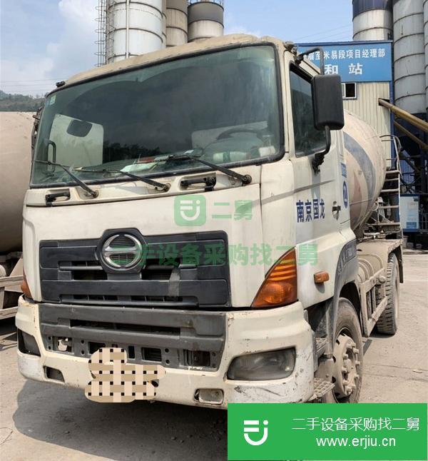 四川出售二手日野攪拌車