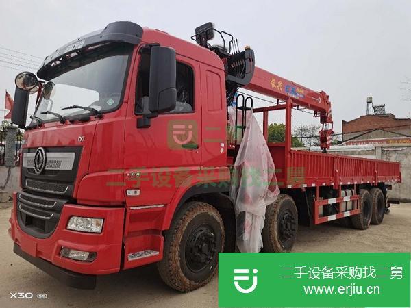 湖北出售二手東風D7隨車吊
